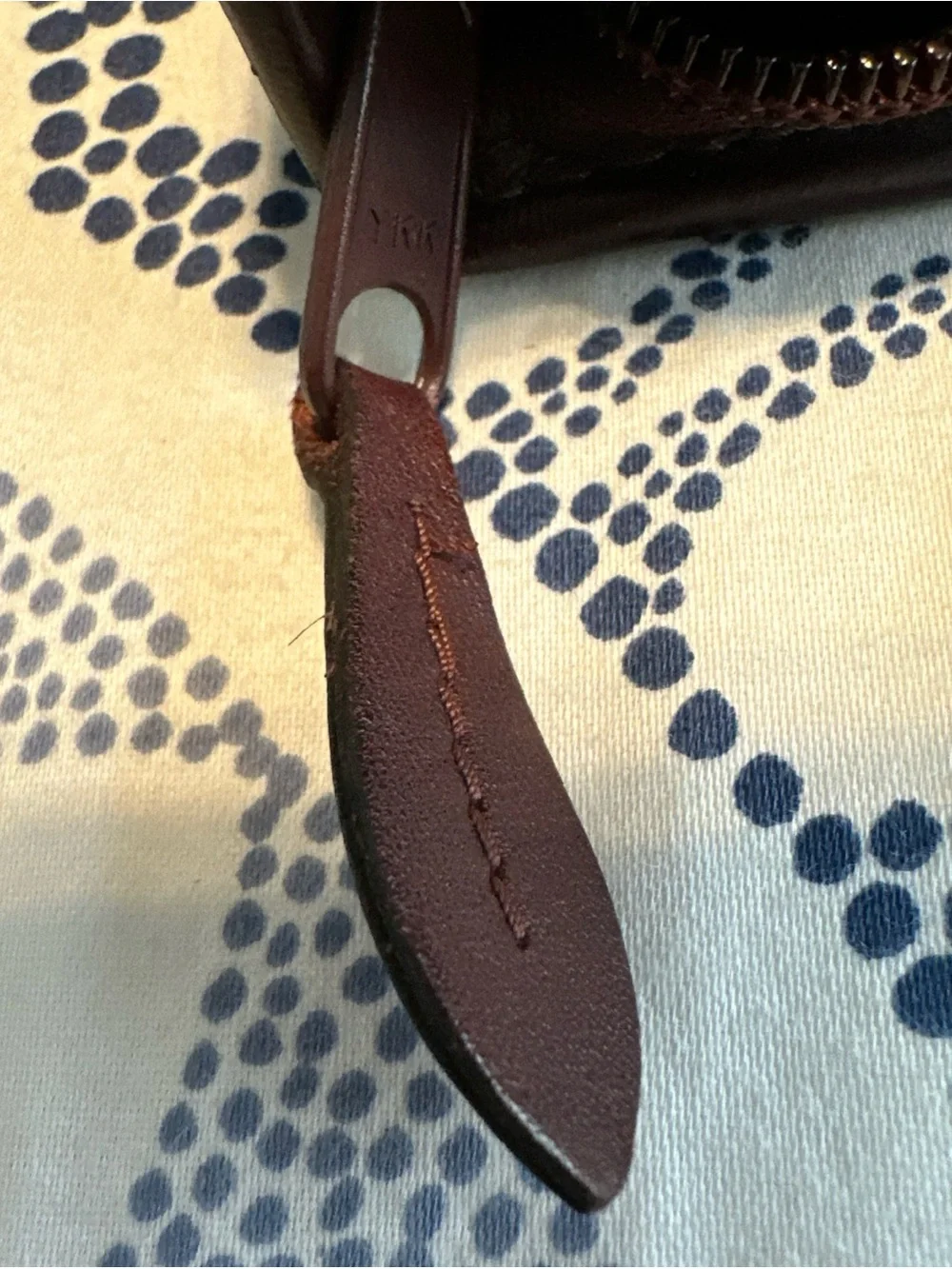 Day Runner Classic Genuine Leather 3-Ring Planner Organizer Burgundy Full Zipper